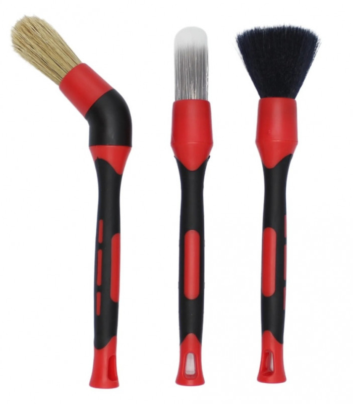 Kit de 3 pinceaux detailing