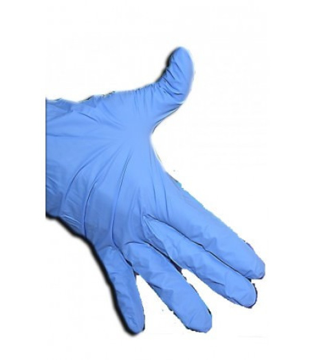 Gant nitril bleu
